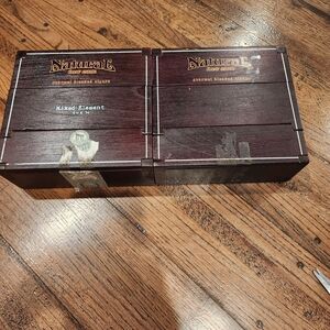 Cigar Box in Deep Brown
